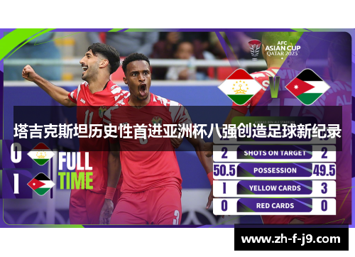 塔吉克斯坦历史性首进亚洲杯八强创造足球新纪录